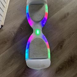 White LED Hoverboard 