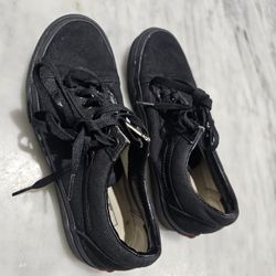 Vans women black size 7
