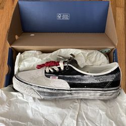 Vans Authentic Premium La Habana Charms Black White Size 11.5