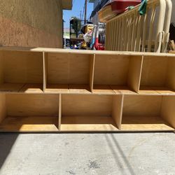 Wooden Cubbies