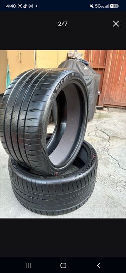 MICHELIN PILOT SPORT 4S (TWO TIRES )