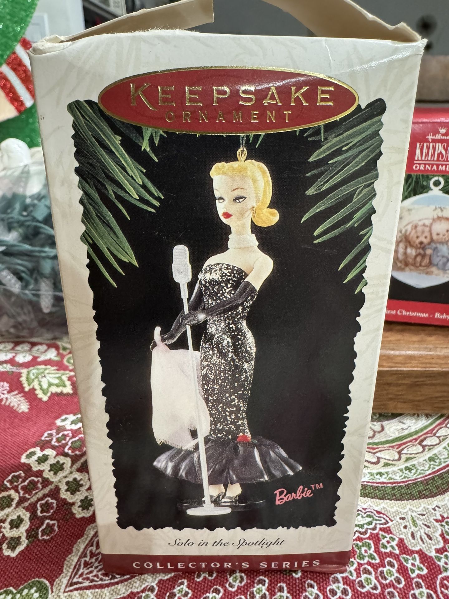 Vintage- Keepsake Ornament: Barbie