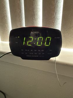 Sony Radio Alarm Clock
