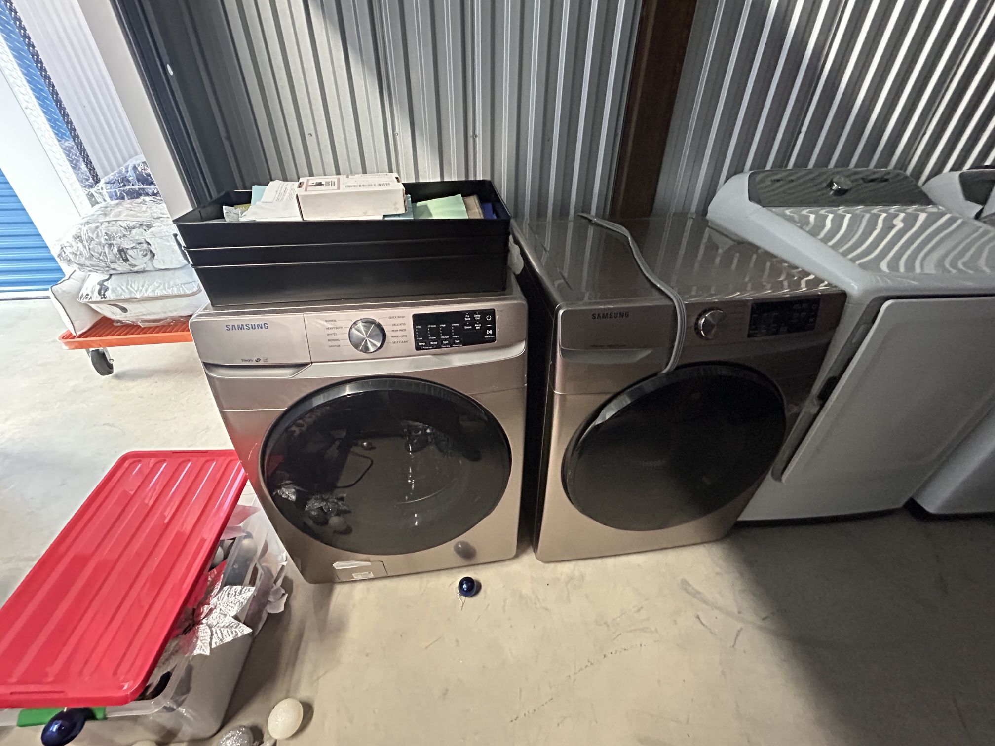 Stackable Washer And Dryer Set (Samsung)