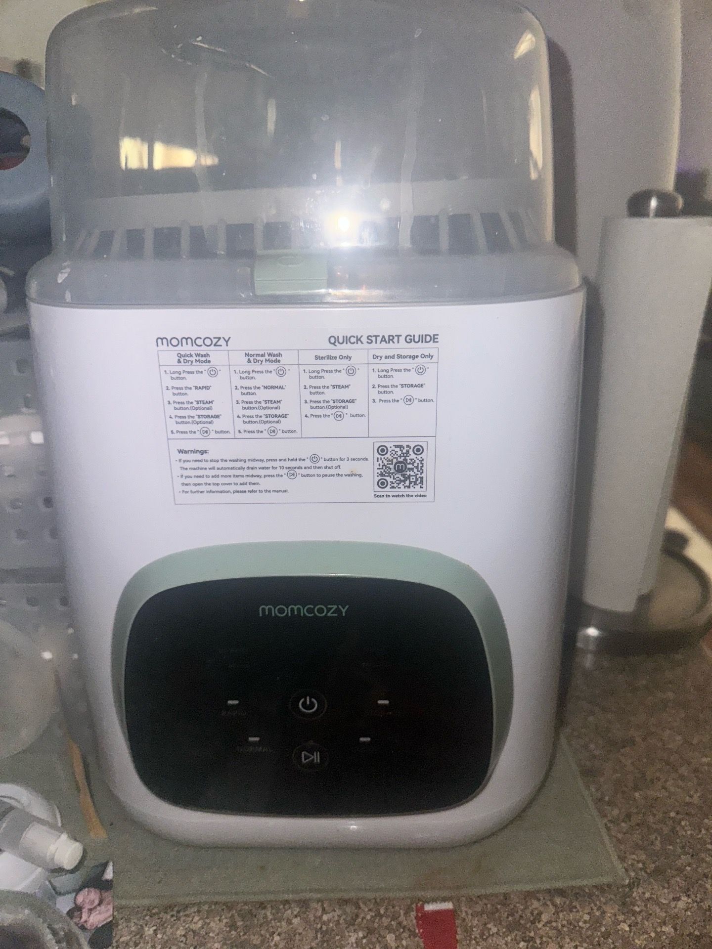 Momcozy bottle washer
