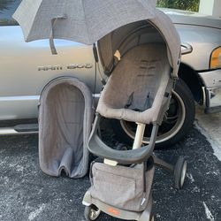 Baby Stroller  Used , Gray 