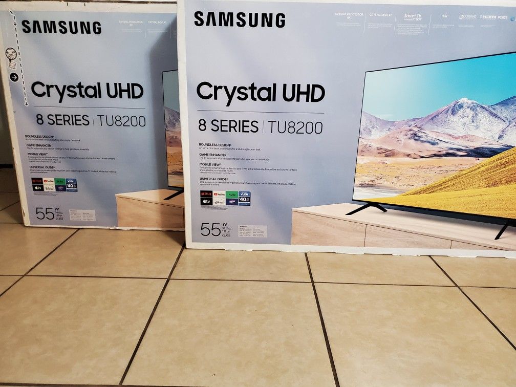 Samsung - 55" Class - 8 Series - 4K UHD TV - Smart - LED - with HDR Model:UN55TU8000FXZA . BRAND NEW IN BOX!! PRICE FIRM!