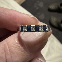 Blue Stones And Diamonds