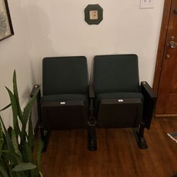 Vintage Theater Chairs