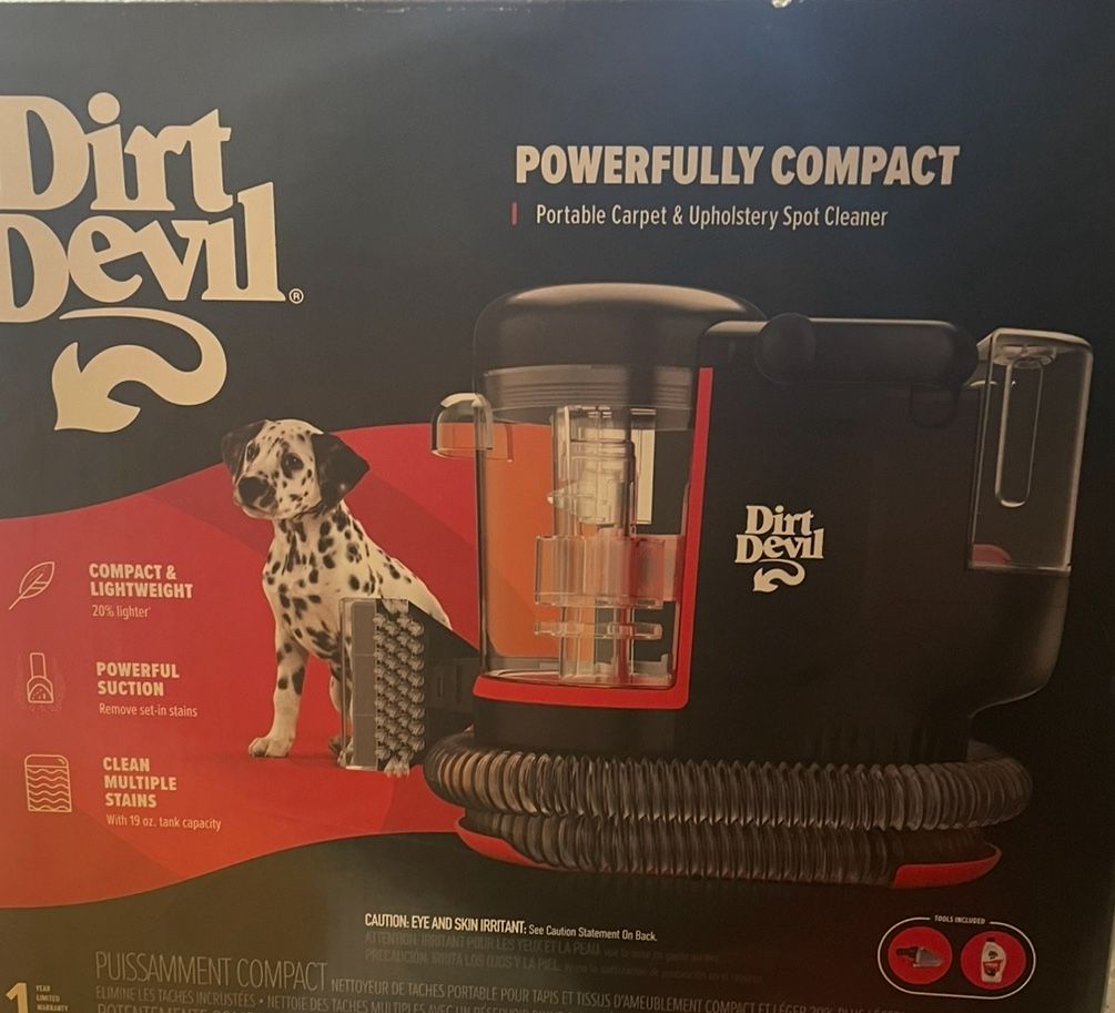 Dirt Devil Portable Corded Spot Carpet Cleaner / Upholstery
