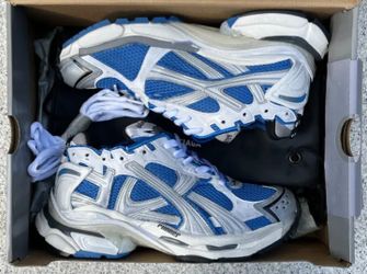 Balenciaga Runners Blue And White