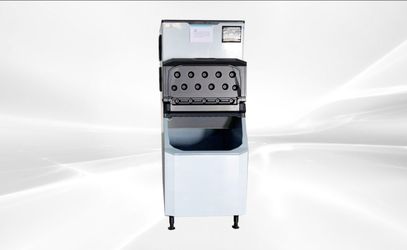 NSF 1000 LBS Half Square Ice Maker Machine SK-1029+B445-ice bin