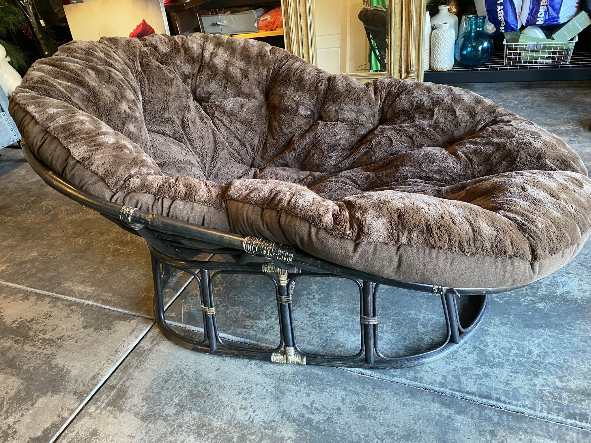 Papasan Lounge Chair 