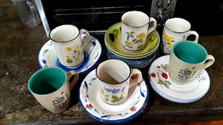 Bowls and cup