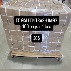 Trash bags ! 55 Gallon !!!
