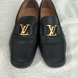 Black LV shoes