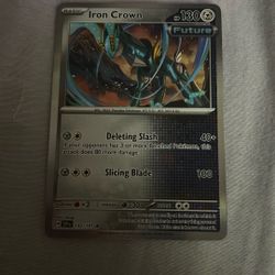 Iron Crown #132 Pokemon Surging Sparks