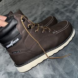 Steel Toe Work Boots size 10 1/2