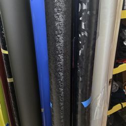 Black Vinyl Wrap Roll