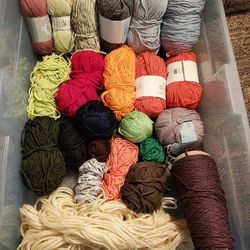 Yarn. Tote Not Included