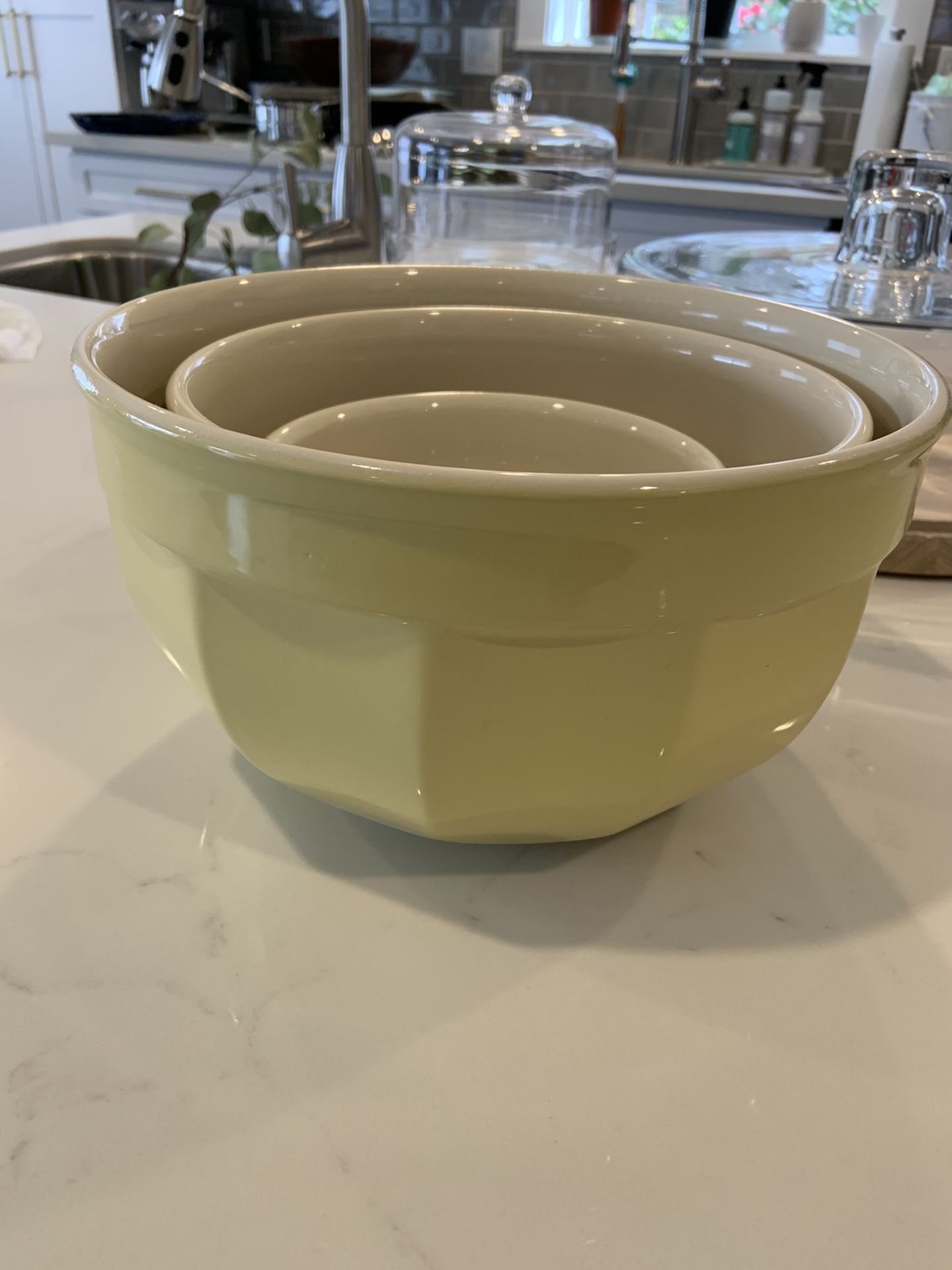 Emile Henry, Williams Sonoma - Ceramic Nesting Bowls
