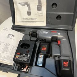 Skil Professional 2736 Top Gun 3/8” Cordless Drill and Case #2L4