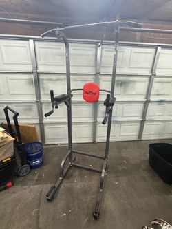 Relife Power Tower Pull-Up Dip Station