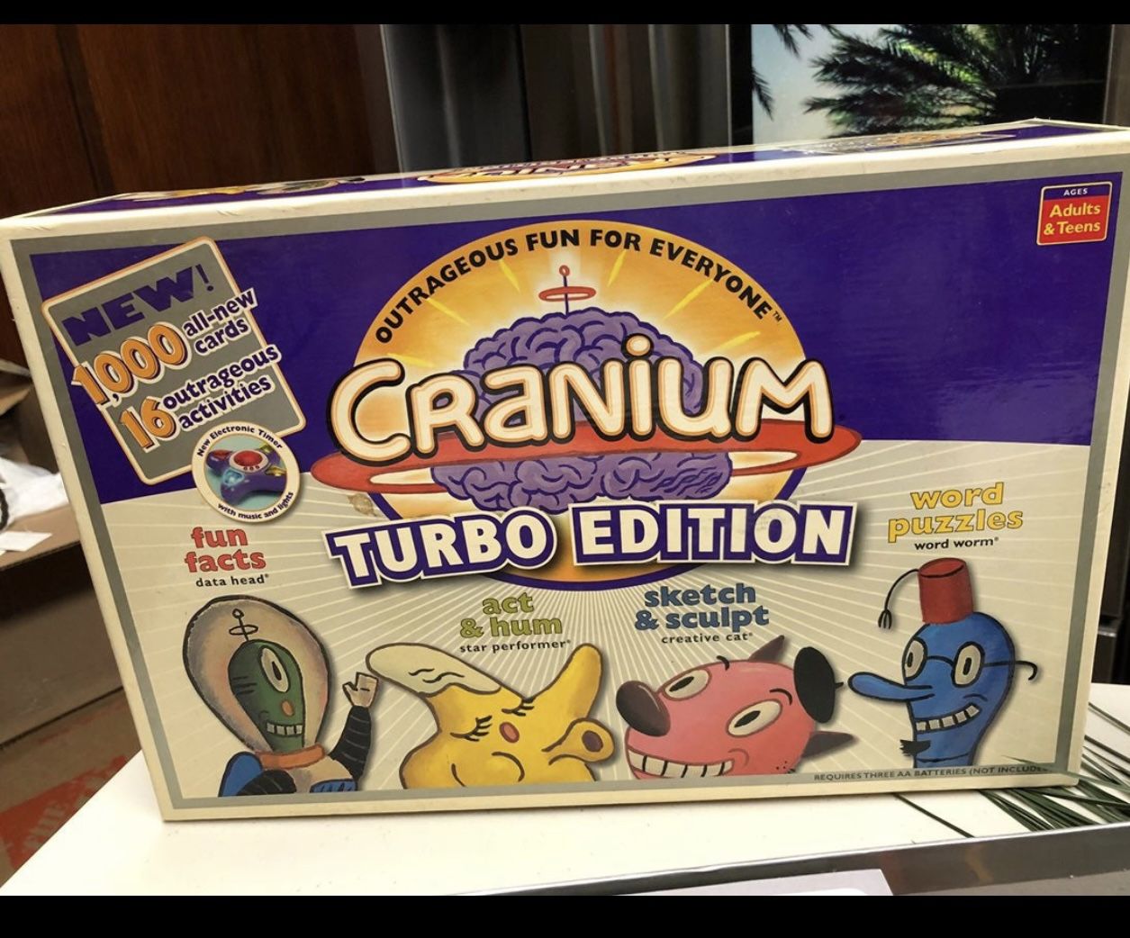Cranium Turbo Edition Board Cards Game For All Family