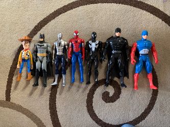 Super hero 12 inch action figures