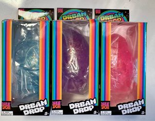 NeeDoh Dream Drop Squishy Toy in Blue, Pink and Purple