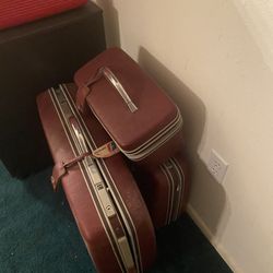 3 Piece 1950’s Suitcase Samsonite