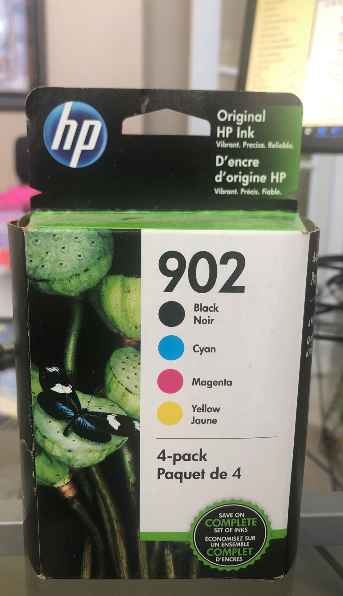 HP printer ink - 902 4 pack