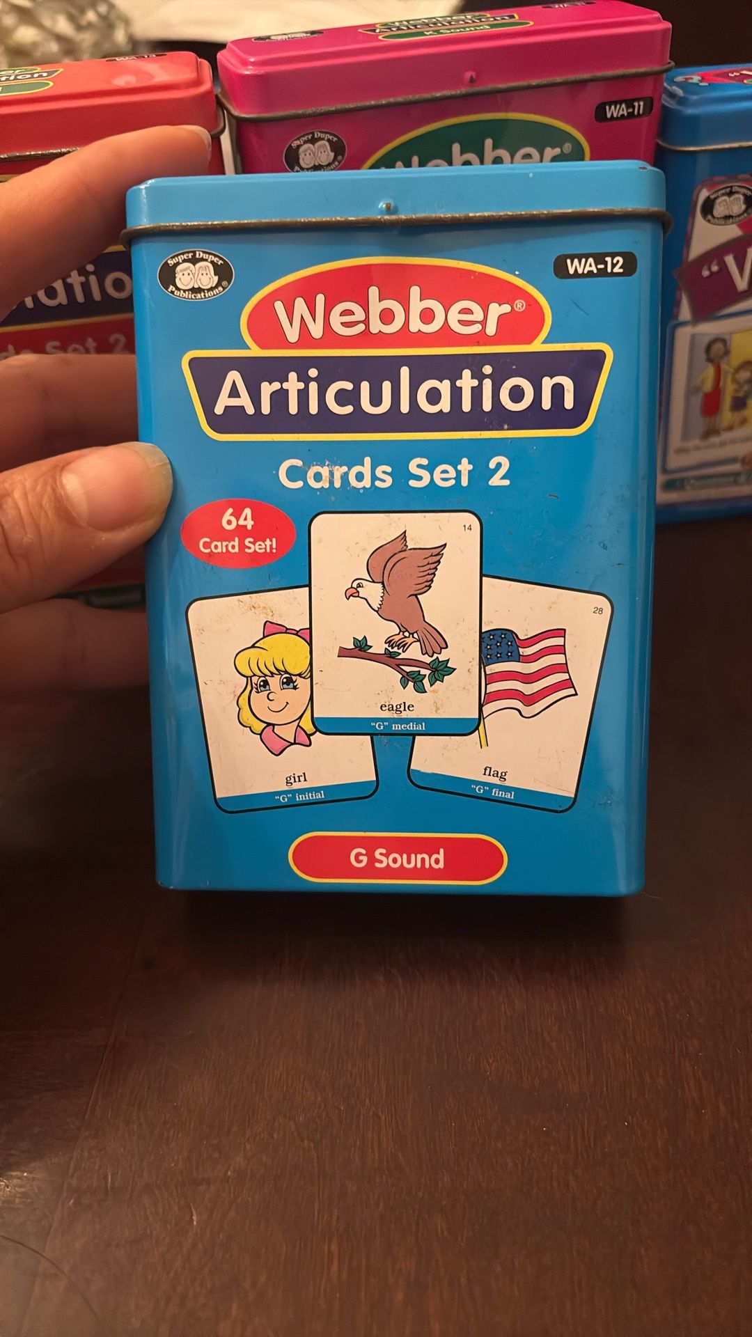 Speech Articulation Practice Card
