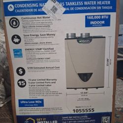 BRAND  NEW  TANKLESS  WATER  HEATER 