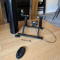 Indoor Bike Trainer And Mat 
