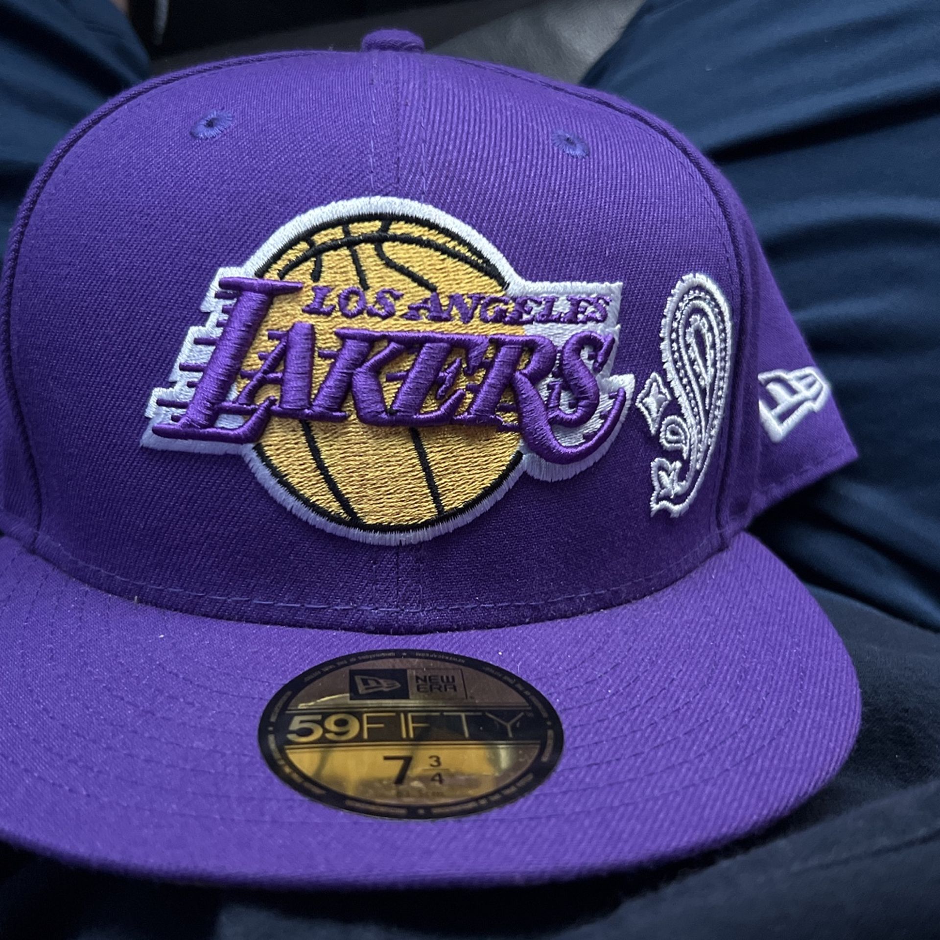 lakers fitted hats