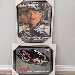 1999 Dale Earnhardt Sr. NASCAR #3 FRAMED Poster 16x20 Reflections
& #3 Leadership -Lead....Car