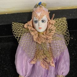 Vintage 14'' Kingstate Dollcrafter Porcelain Doll Cabaret Dancer
