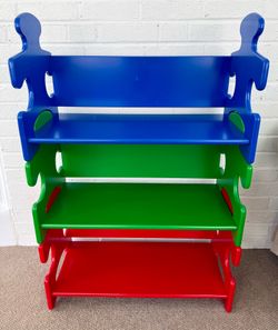 Wooden Kid Kraft Puzzle Bookcase