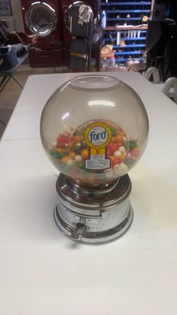 Ford Gum Ball machine with Ford Gum