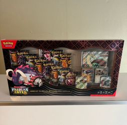 Pokémon Paldean Fates Great Tusk & Iron Treads Premium Collection Sealed