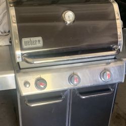 Weber Genesis E-310 BBQ Grill Propane Brown For Sale