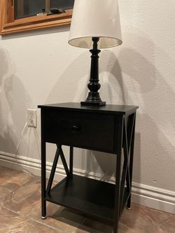 Black Side Table