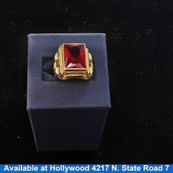 Men's Ring - Yellow Gold 10k (.417) 5.3 grams Size 9