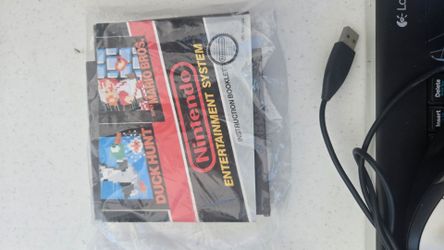 NES Super Mario Bros Duck Hunt Game & Instruction Booklet