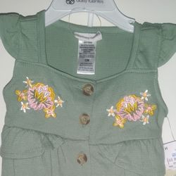 NWT! Baby Girl Summer Outfit Size 12 Months 2 Piece Set