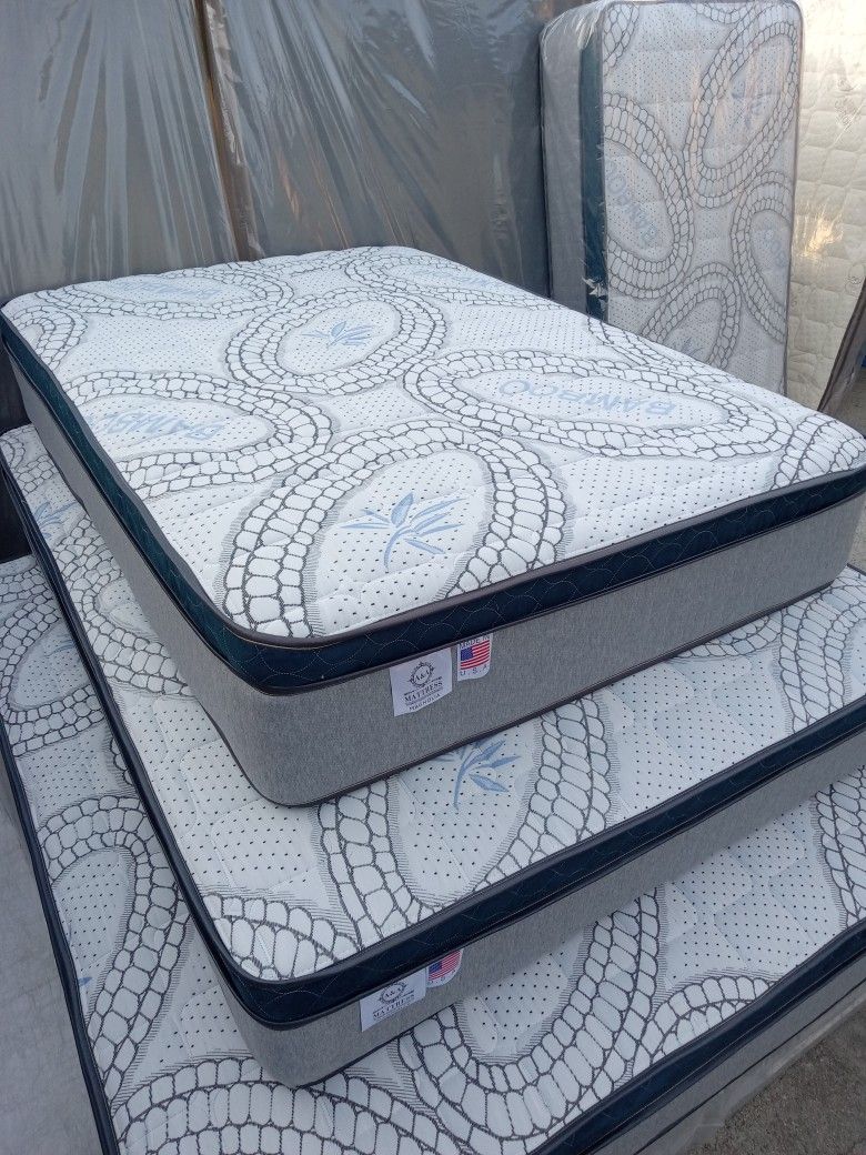 Queen Size Mattress Pillow Top 12\