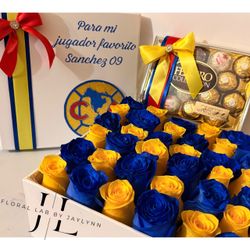 Club América Flower Arrangement Box