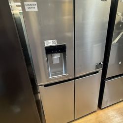 Whirlpool counter depth 4 door refrigerator 
