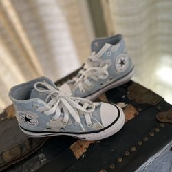 Converse Blue With Clouds 